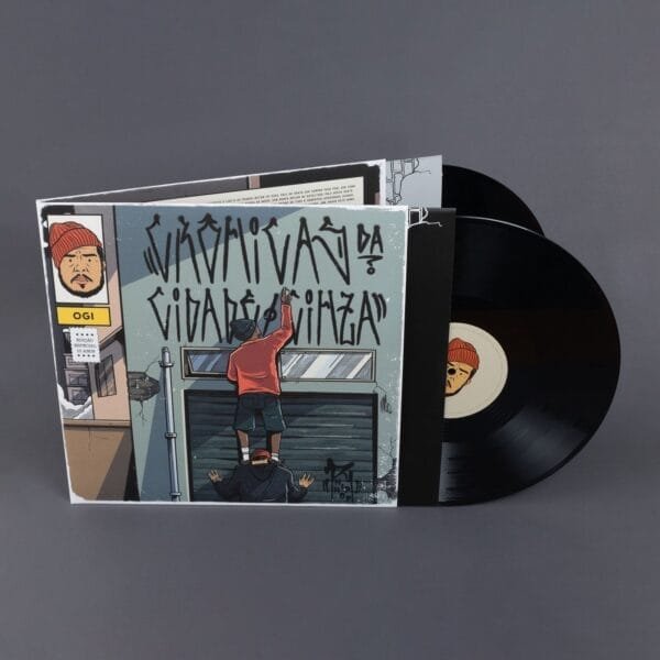 Alternative view of 2xLP Rodrigo Ogi Crônicas da Cidade Cinza Especial 10 anos