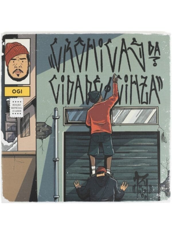 2xLP Rodrigo Ogi Crônicas da Cidade Cinza Especial 10 anos