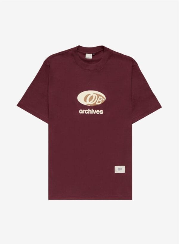 Camiseta OOB Archives - bordô