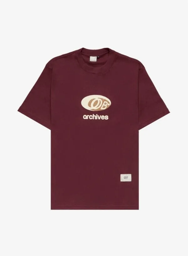 Camiseta OOB Archives - bordô