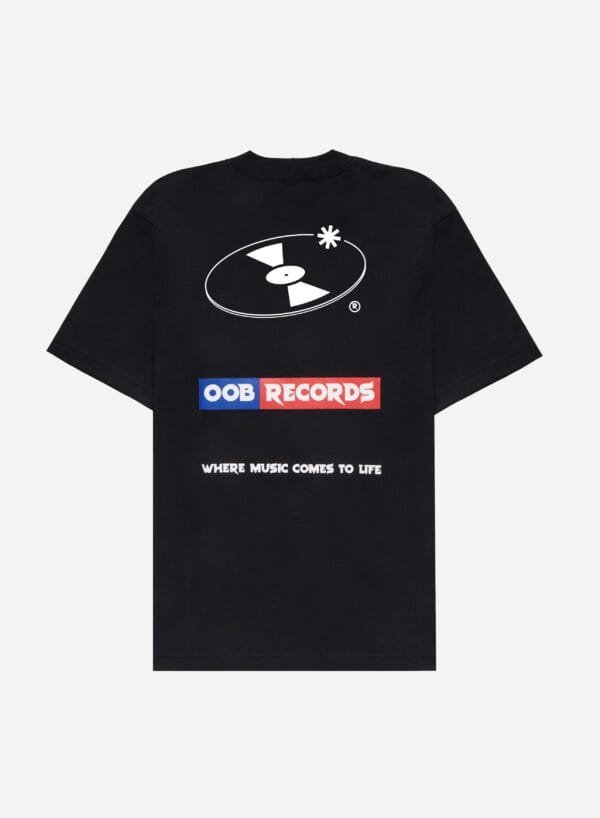 Alternative view of Camiseta - Out Of Box Records - Preta