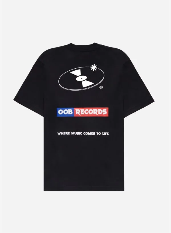 Alternative view of Camiseta - Out Of Box Records - Preta